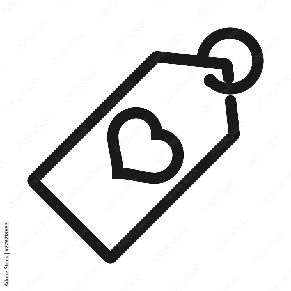 with love - minimal line web icon. simple vector illustration. concept for infographic, website or app. with love - minimal line web icon. simple vector illustration. concept for infographic, website or app.