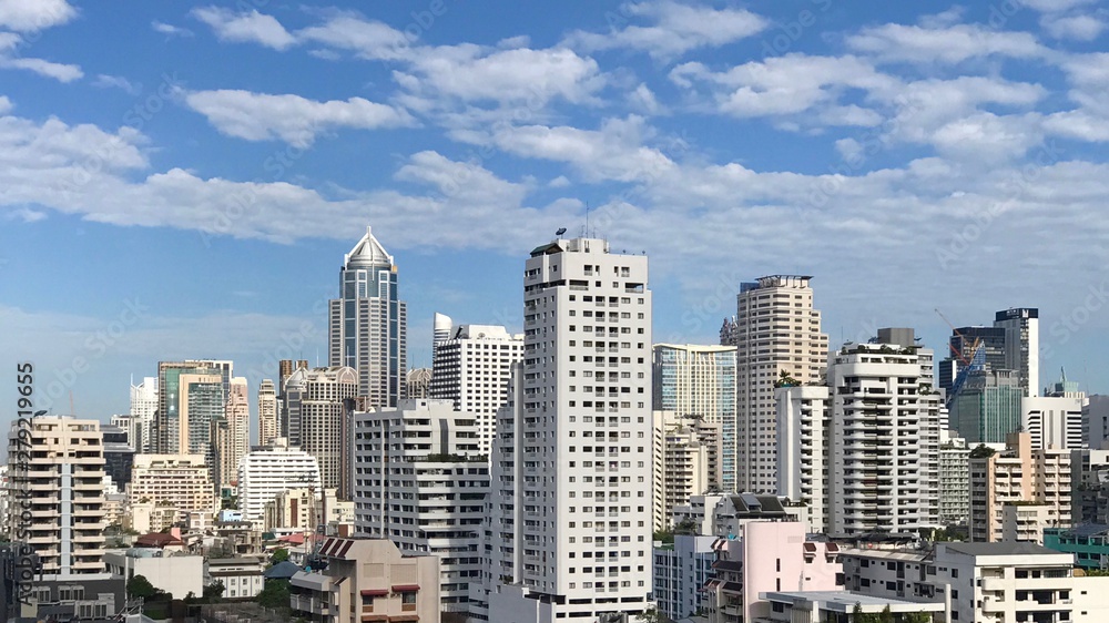Skyline Bangkok Asoke Viertel