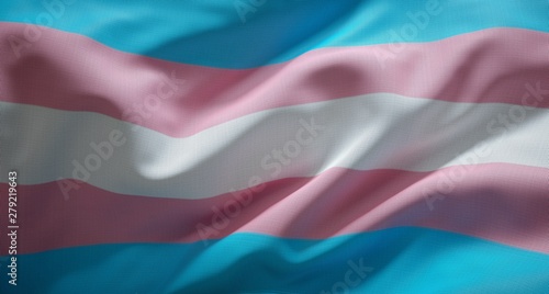 Trans Flag. photo