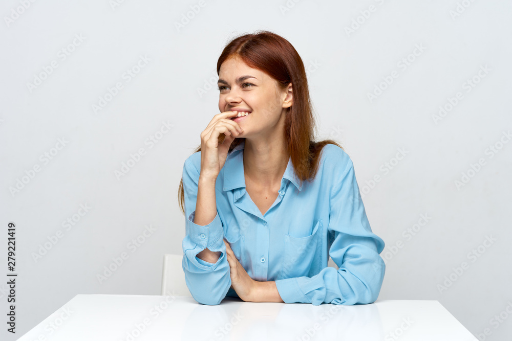 young woman talking on the phone young woman talking on the phone