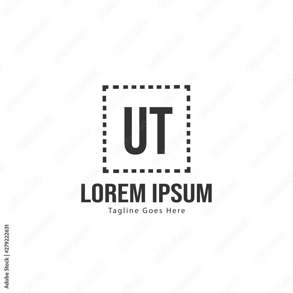 UT Letter Logo Design. Creative Modern UT Letters Icon Illustration UT Letter Logo Design. Creative Modern UT Letters Icon Illustration