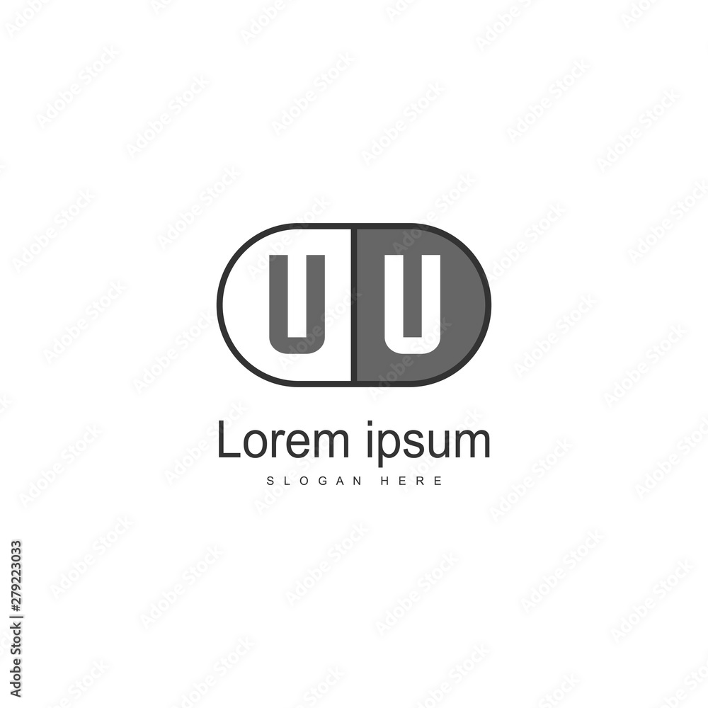 UU Letter Logo Design. Creative Modern UU Letters Icon Illustration UU Letter Logo Design. Creative Modern UU Letters Icon Illustration