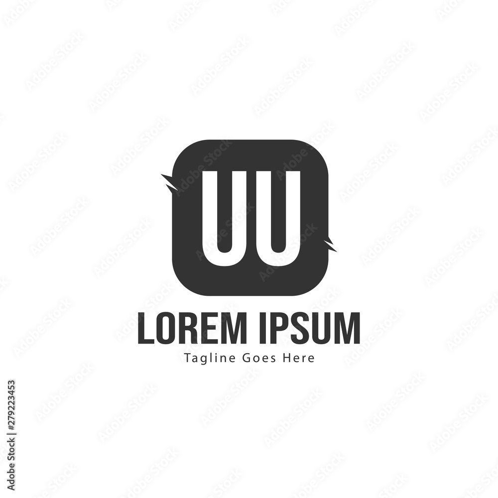 UU Letter Logo Design. Creative Modern UU Letters Icon Illustration UU Letter Logo Design. Creative Modern UU Letters Icon Illustration