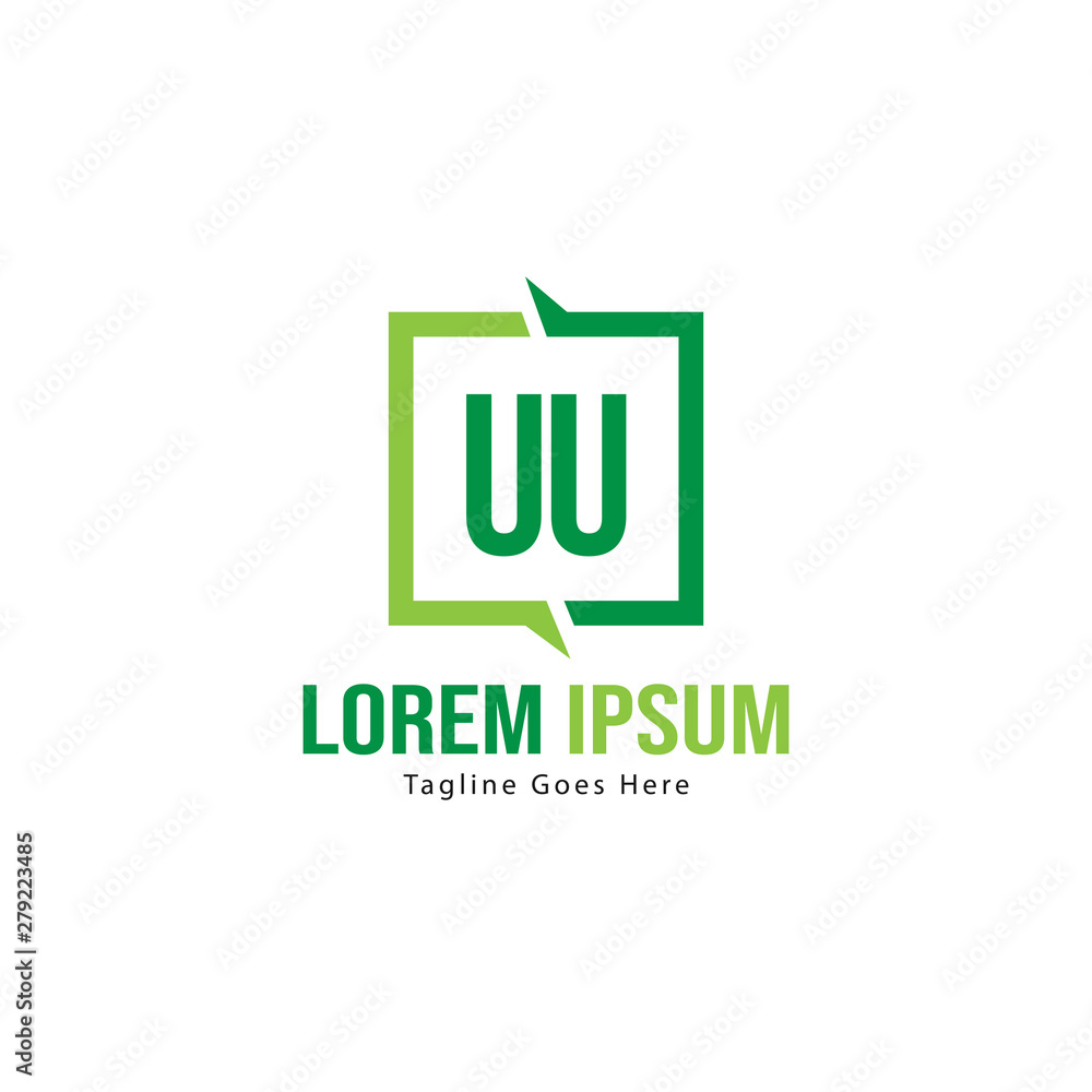 UU Letter Logo Design. Creative Modern UU Letters Icon Illustration UU Letter Logo Design. Creative Modern UU Letters Icon Illustration