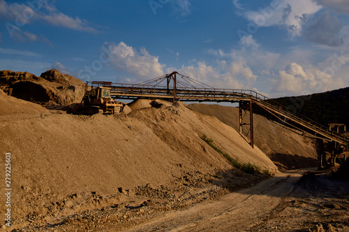 quarry in desert