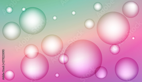 Pastel Multicolored geometric drop abstract background. Design for cover page, poster, banner of websites. Vector illustration.
