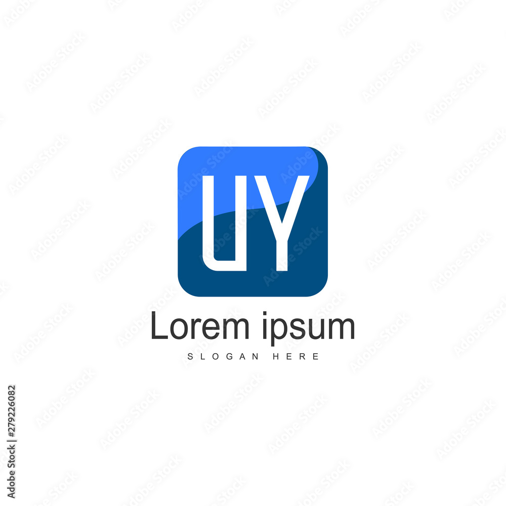 UY Letter Logo Design. Creative Modern UY Letters Icon Illustration UY Letter Logo Design. Creative Modern UY Letters Icon Illustration