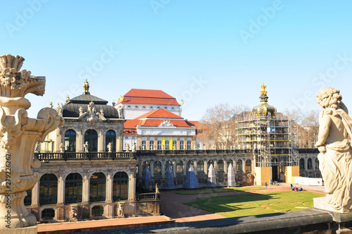 The Zwinger in Dresden city belongs to Germany’s most important late barock buildings