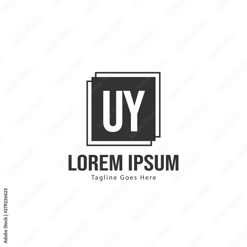 UY Letter Logo Design. Creative Modern UY Letters Icon Illustration UY Letter Logo Design. Creative Modern UY Letters Icon Illustration