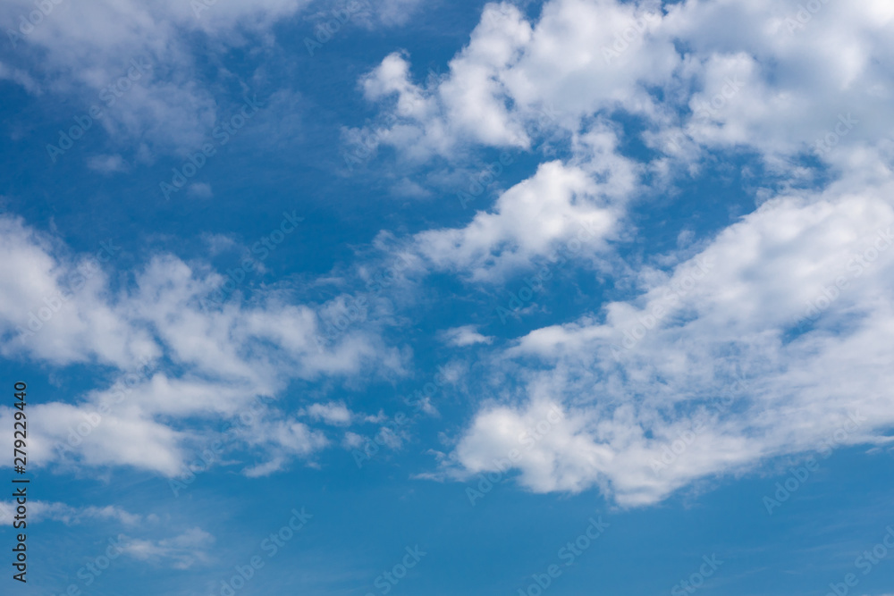 clear blue sky with plain white cloud with space for text background clear blue sky with plain white cloud with space for text background