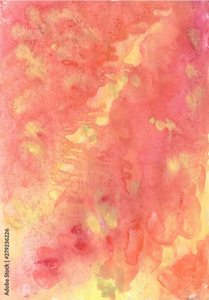Fototapeta premium bright yellow orange abstract grunge background