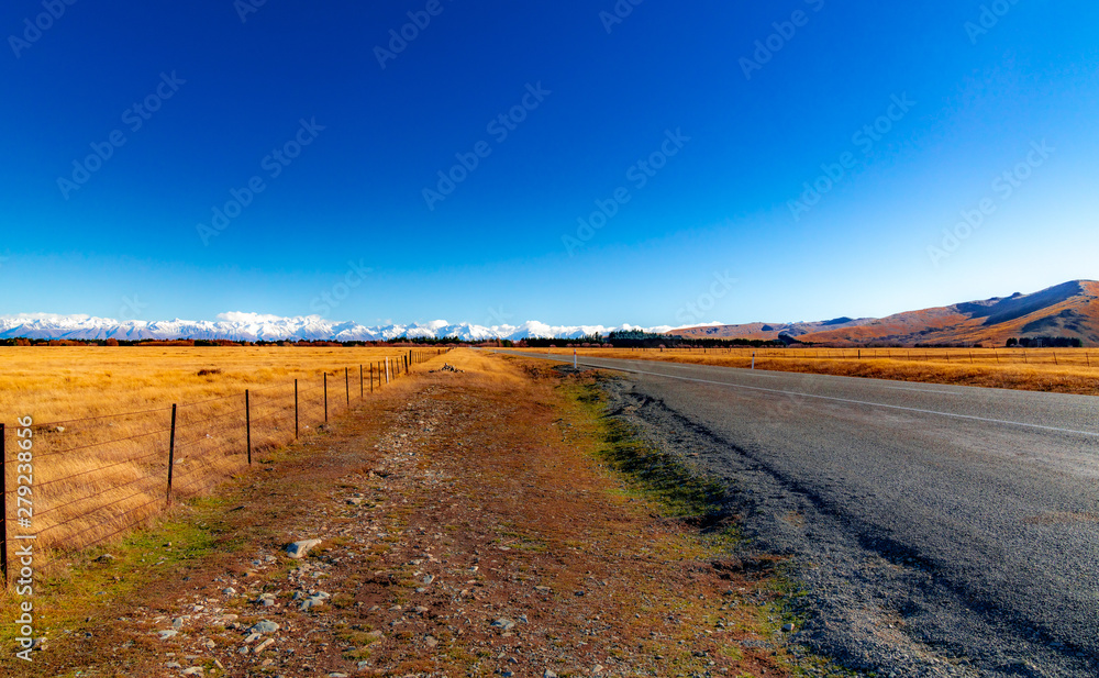 Fototapeta premium Road, New Zealnd