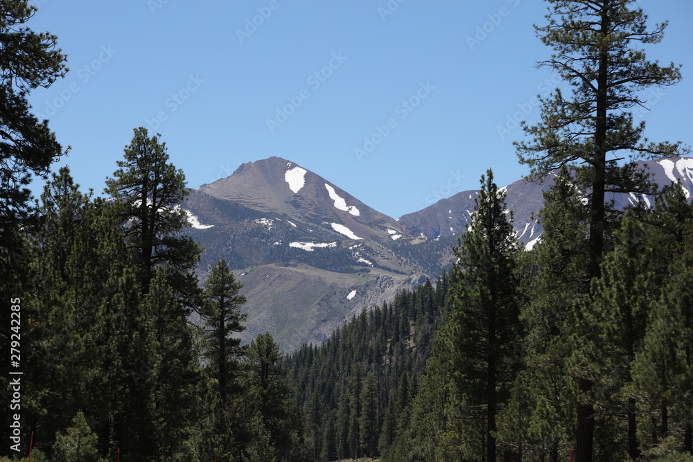 view of the mountains