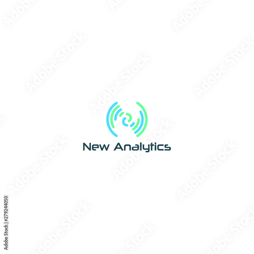 best original logo designs inspiration and concept for digital ANALYSTIC by sbnotion