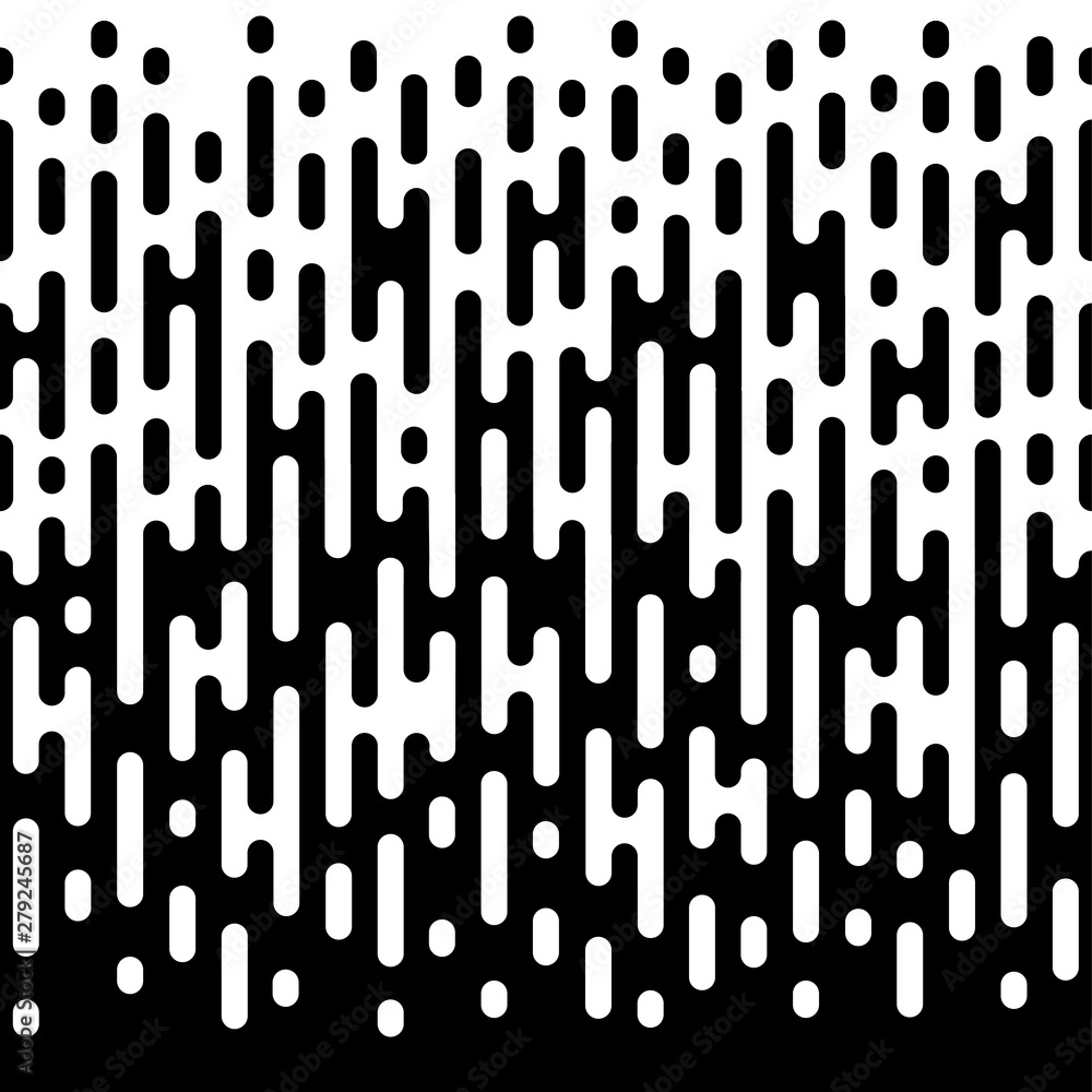 Seamless rounded lines halftone transition. Trendy abstract background. Seamless rounded lines halftone transition. Trendy abstract background.