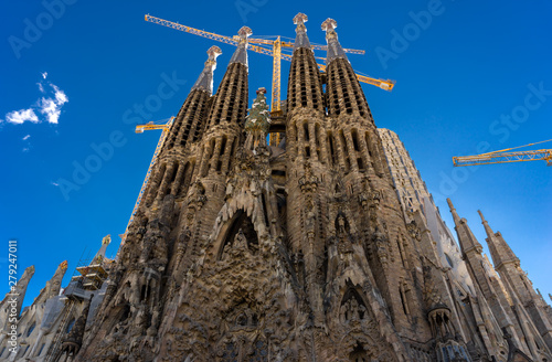 Antoni Gaudi's Sagrada Familia, Barcelona, Spain