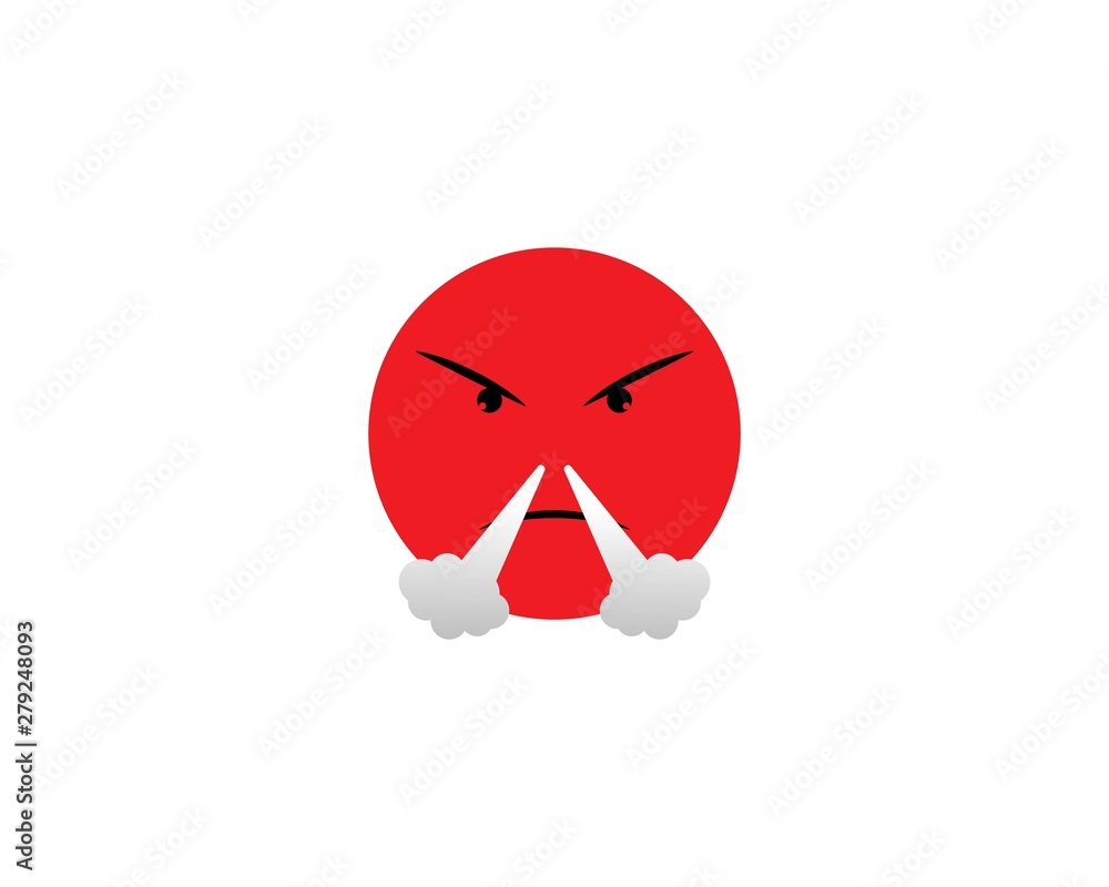 Emoticon logo vector icon template Emoticon logo vector icon template