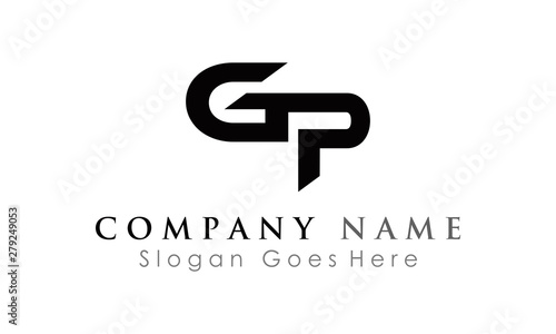 logo GP icon letter