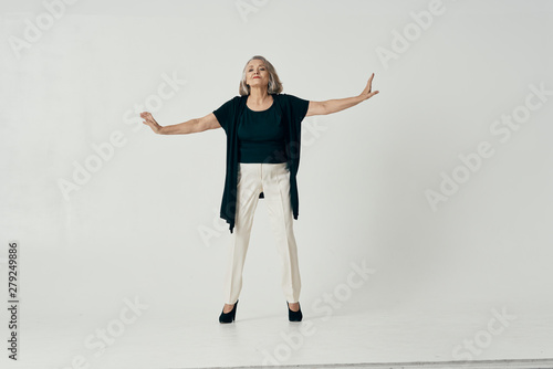 happy woman with arms up © SHOTPRIME STUDIO