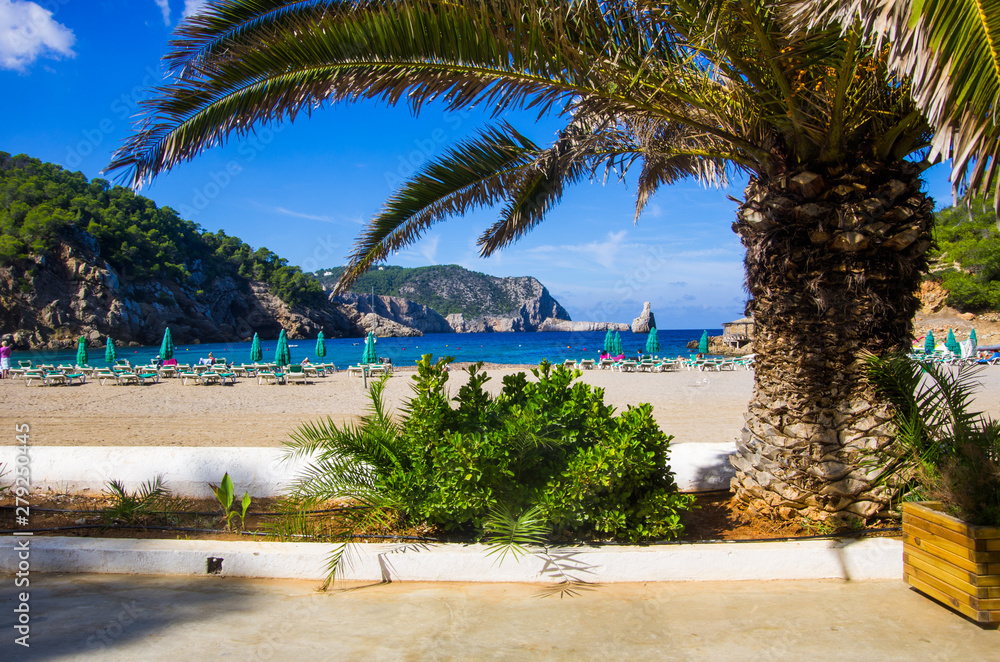 Fototapeta premium Cala Benirras ,Ibiza, Balearic island