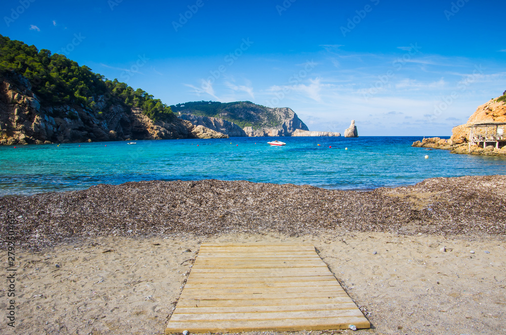 Fototapeta premium Cala Benirras ,Ibiza, Balearic island