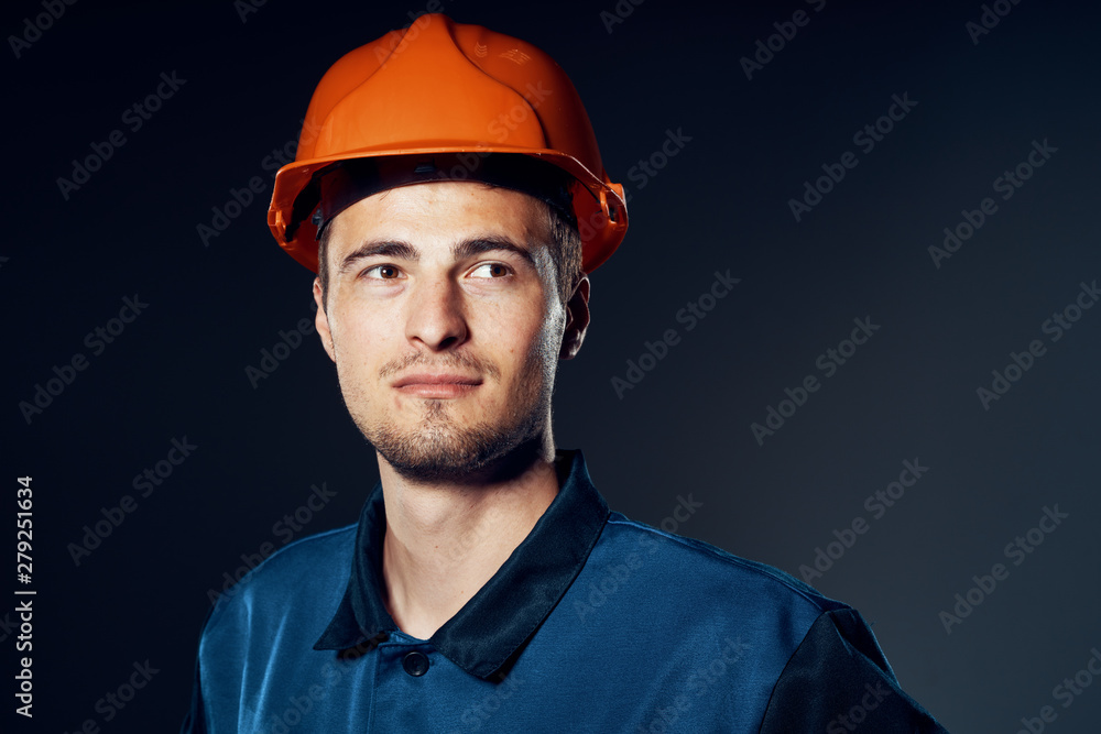portrait of construction worker portrait of construction worker
