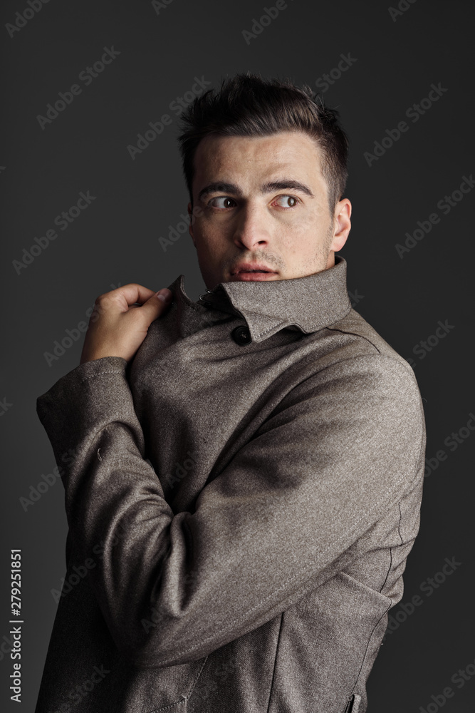 portrait of young man portrait of young man