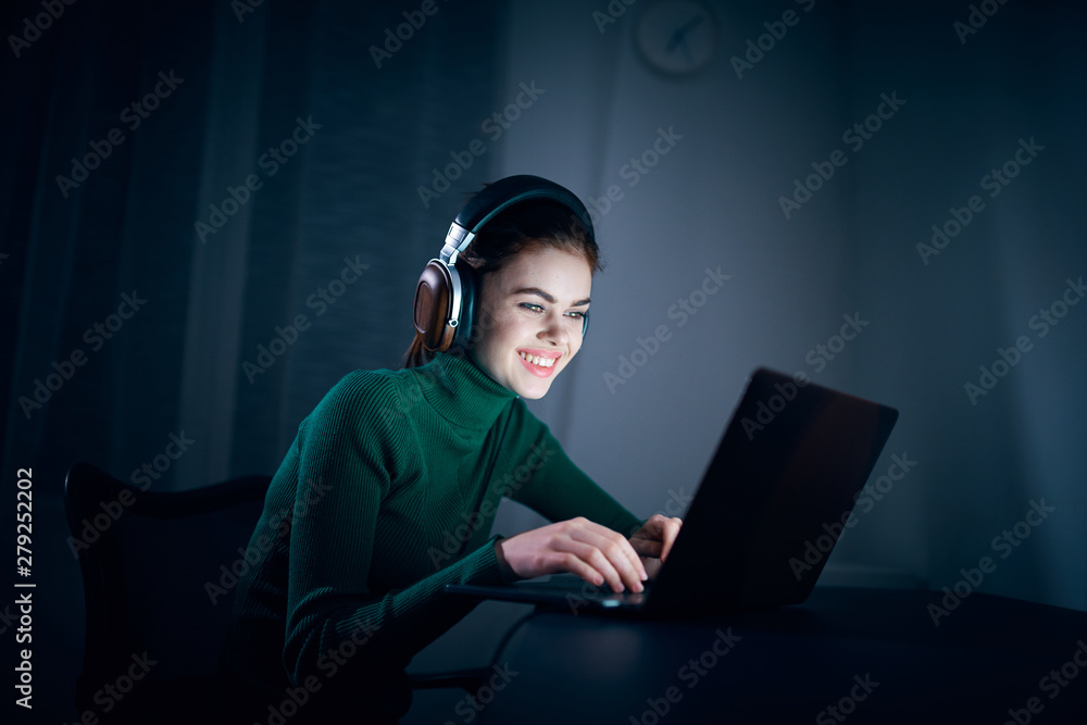 man working on computer at home man working on computer at home
