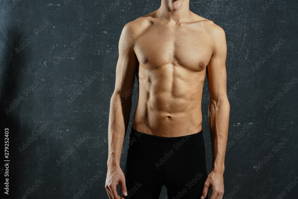 portrait of muscular man portrait of muscular man