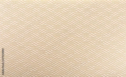 Beige Geometric Upholstery Fabric