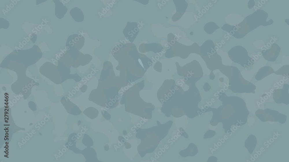 Small School of Fish Above Water Cartoon Style Small School of Fish Above Water Cartoon Style