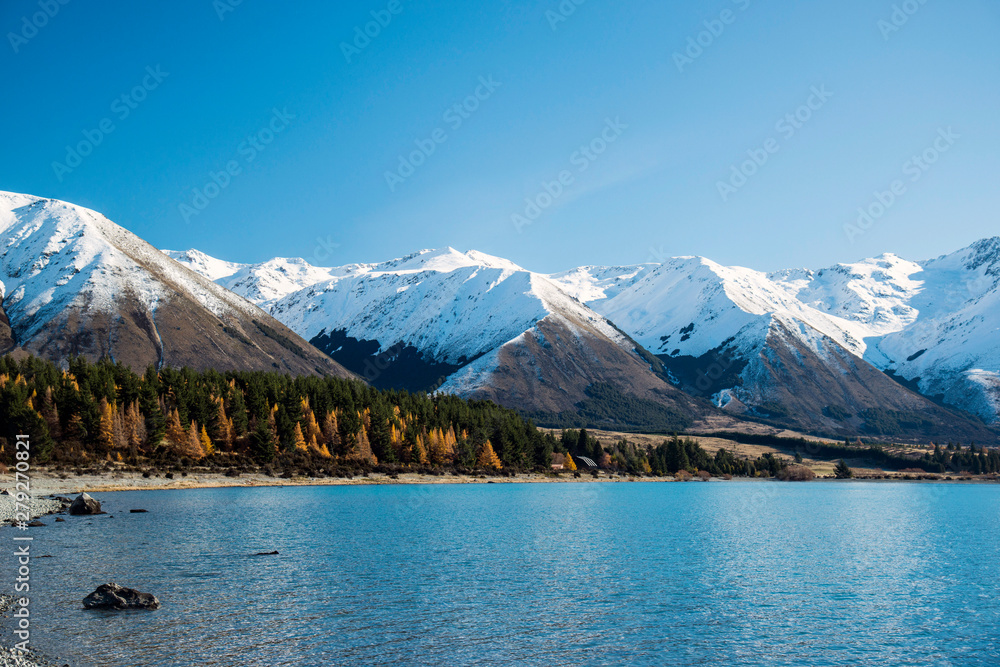 Lake Ohau View,South Island,New Zealand
