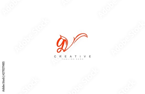 Initial T Letter Lowercase with Modern Trendy Floral Leaf Logo