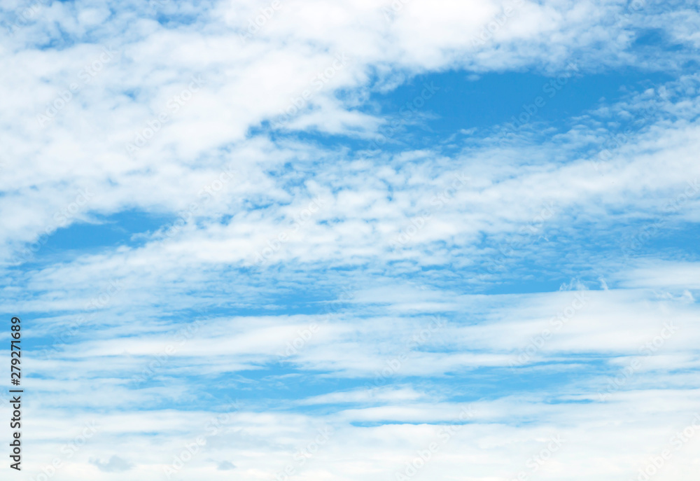 Air clouds in the blue sky Air clouds in the blue sky