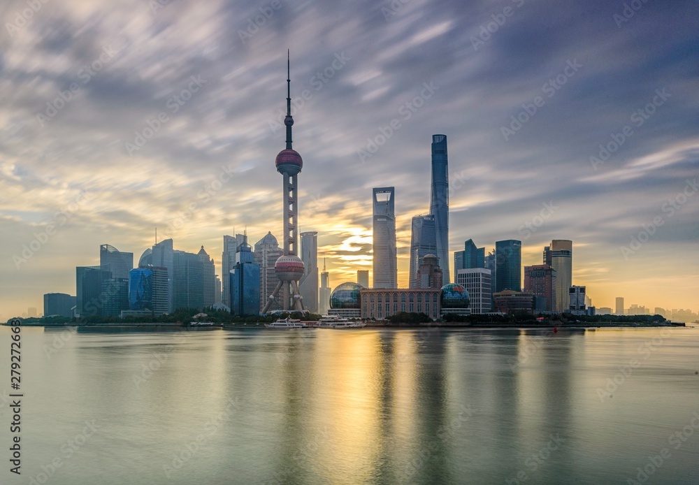 Fototapeta premium ShangHai Sunrise View 