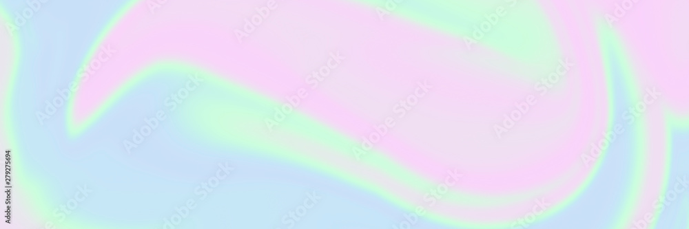 Obraz premium Abstract Pastel Color Holographic Iridescent Design