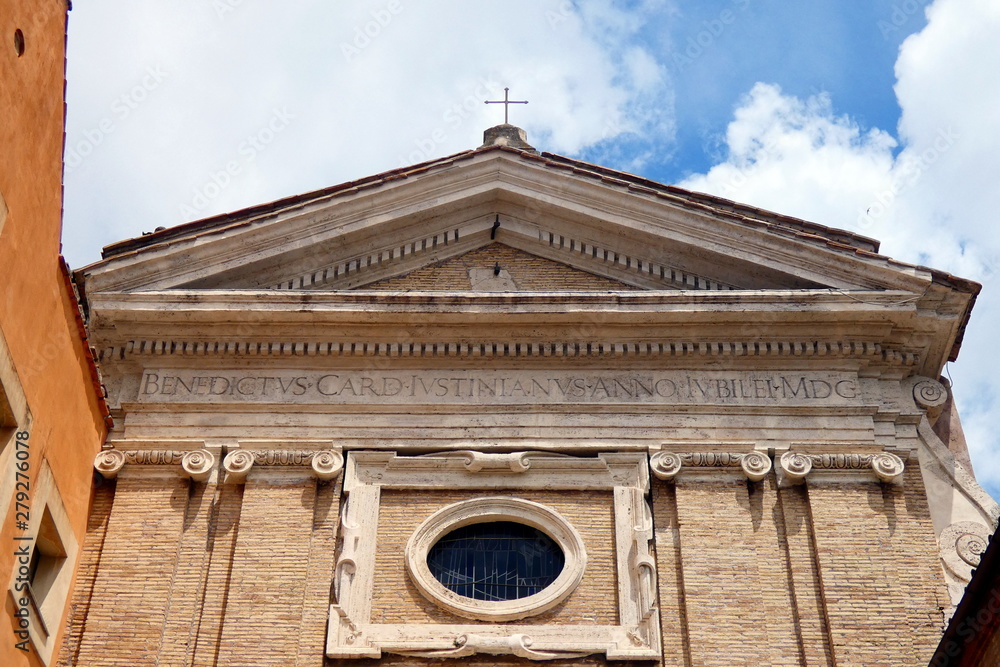 chiesa di santa prisca all'aventino,roma,italia