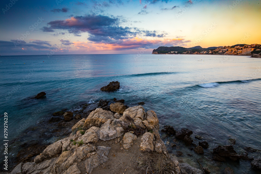 Before sunrise, Mallorca beach
