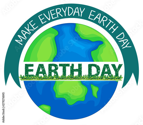 Make everyday earth day poster