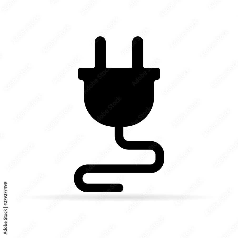 black electric icon, vector illustration black electric icon, vector illustration