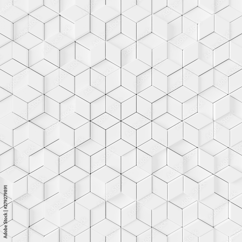 Abstract background of modern tile wall. 3D rendering. Abstract background of modern tile wall. 3D rendering.