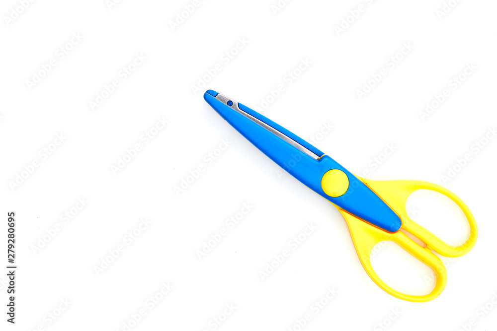 scissor sharp on white background scissor sharp on white background
