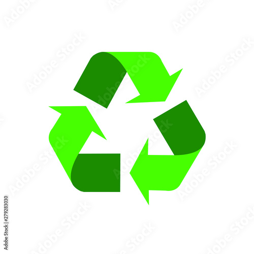 Universal recycle icon , vector icon