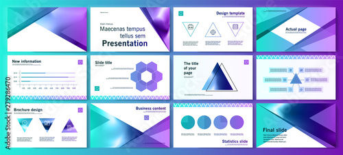 This template is the best as a business presentation, used in marketing and advertising, flyer and banner, the annual report