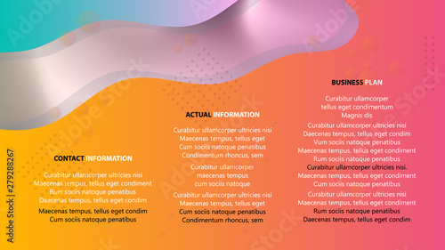 Brochure cover used in marketing and advertising