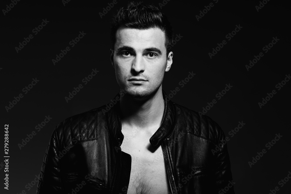 portrait of young man portrait of young man