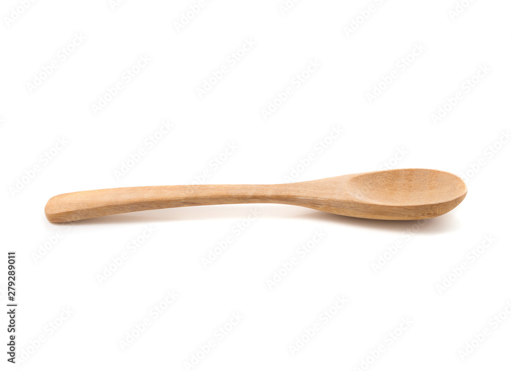 Wooden Spoon isolated on a white background Wooden Spoon isolated on a white background