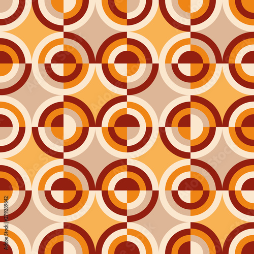 Italian mood tile vintage seamless pattern