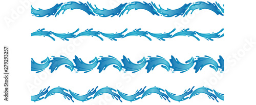 Water Pattern Horizontal