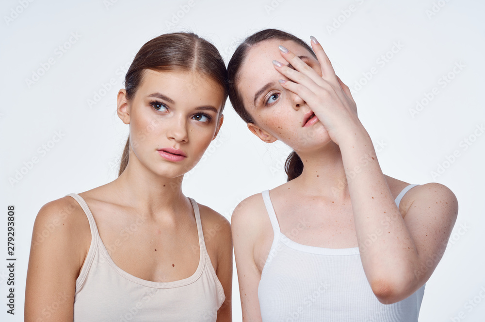 two young women two young women